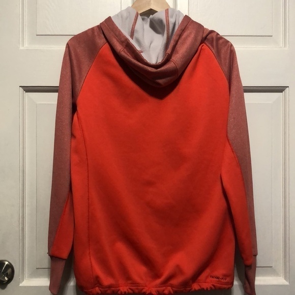 Nike Pullover Sweatshirt Hoodie Thermal-Fit Long Sleeve W/ Thumb Hole Size Small - Picture 5 of 5